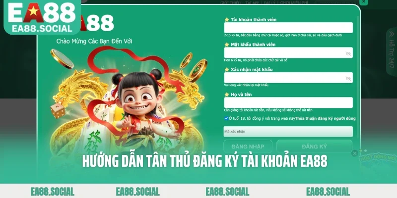 Hướng dẫn tân thủ đăng ký tài khoản