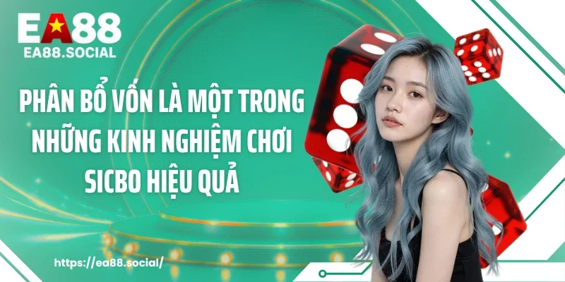 Phân bổ vốn là một trong những kinh nghiệm chơi sicbo hiệu quả